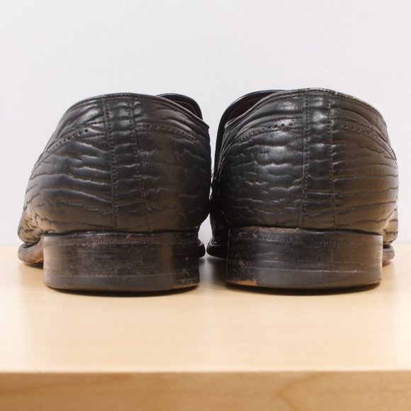 [SOLD] VTG Church's Men's Seal Loafer 7.5UK/8.5US Black 🇬🇧 Made in England - Picture 4 of 8